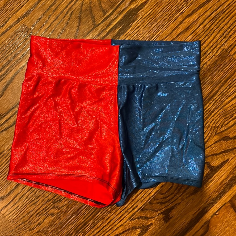 Harley Quinn Costume Shorts